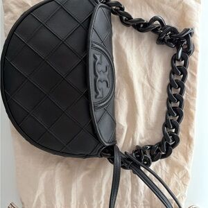 Tory Burch Black Quilted Women's Bag